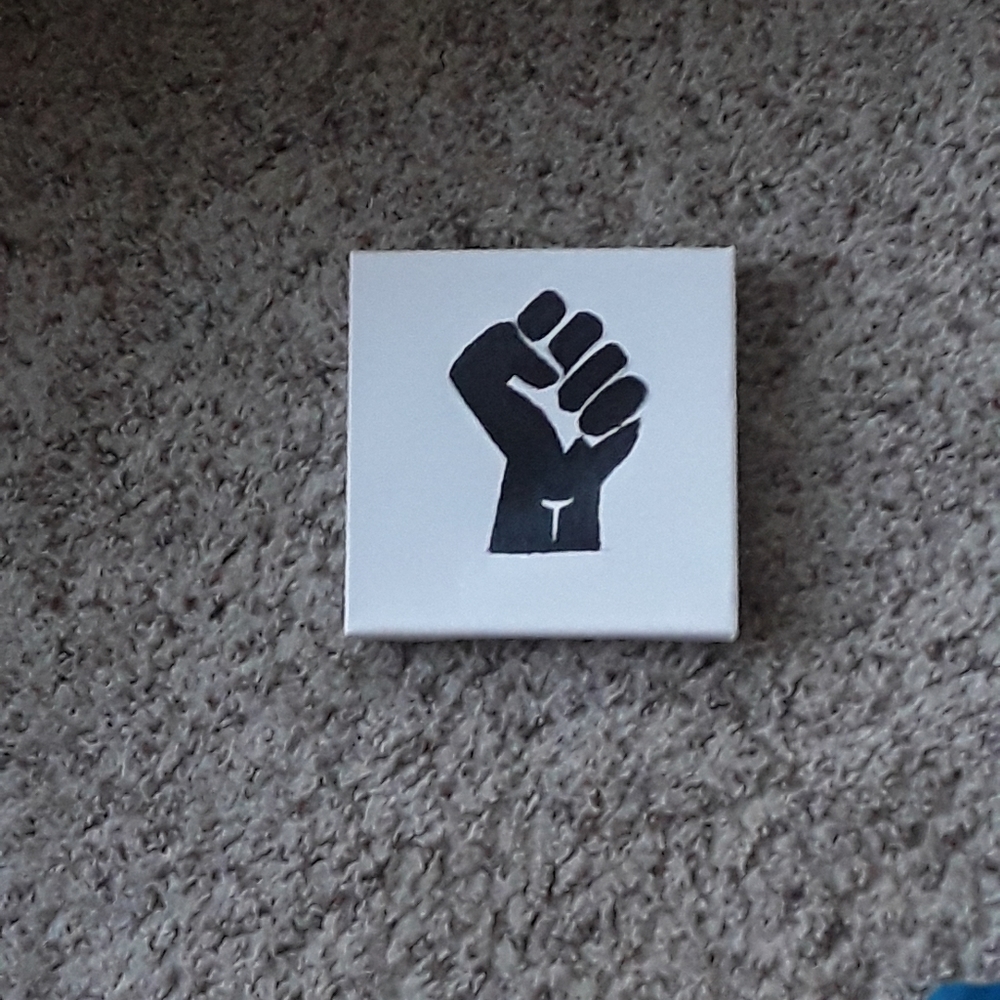 Black lives matter painting